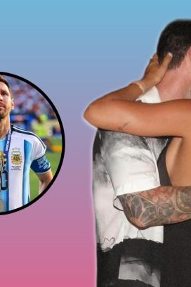 Mensaje de Antonela Roccuzzo a Lionel Messi.