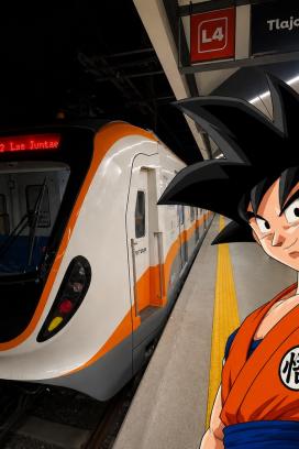 La voz del actor de doblaje que da vida a Goku es la que se escuchará en el tren ligero en Guadalajara