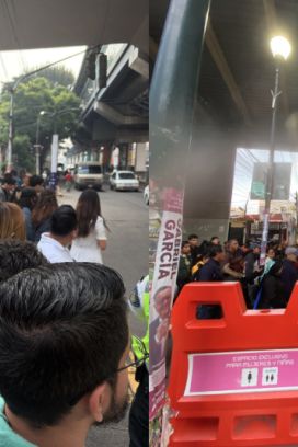 Usuarios enfrentaron largas filas por el cierre de estaciones de la Línea 12 del Metro; RTP brinda apoyo con autobuses mientras continúan los trabajos de mantenimiento.
