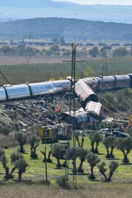 Choque de trenes