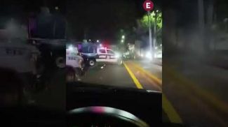 Caos en la México-Texcoco: tráiler desata persecución y balacera