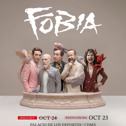 Fobia anuncia nueva fecha en el Palacio de los Deportes tras rotundo sold out
