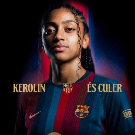 Kerolin Nicoli se incorporó al Barcelona desde el Manchester City.