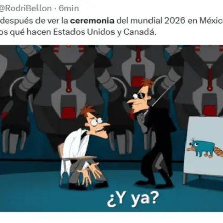 Los mejores memes que dejó la inauguración del Mundial 2026