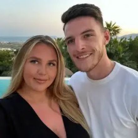Declan Rice comparte momentos en familia.