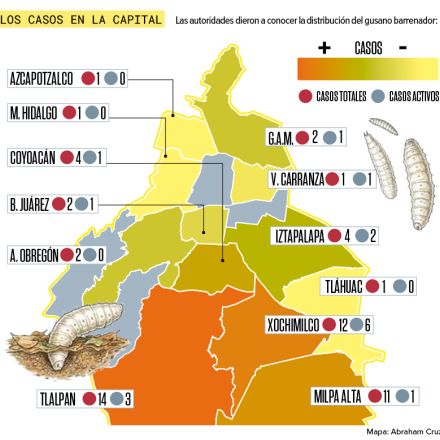 Tlalpan es la alcaldía con más casos registrados.