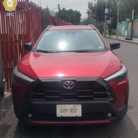 La SSC confirmó la ubicación de la camioneta roja