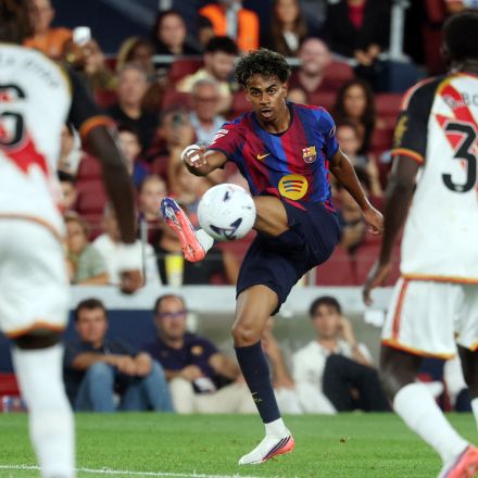Lamine Yamal es la joven estrella del FC Barcelona.