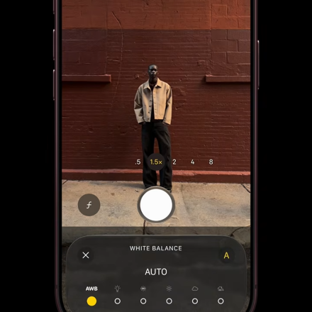 iPhone 18 Pro tiene crontroles para darle total libertad en fotos y videos.