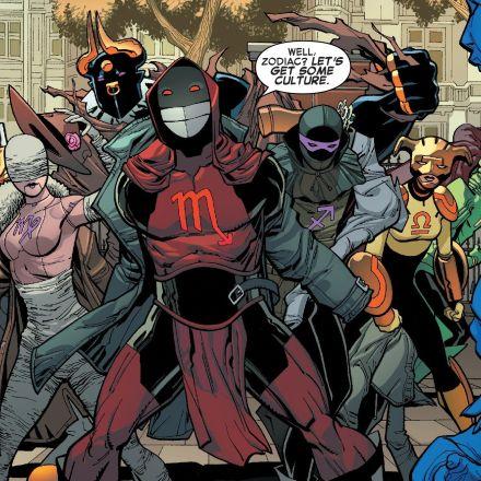 Zodiac es un equipo de villanos en los cómics de Marvel.