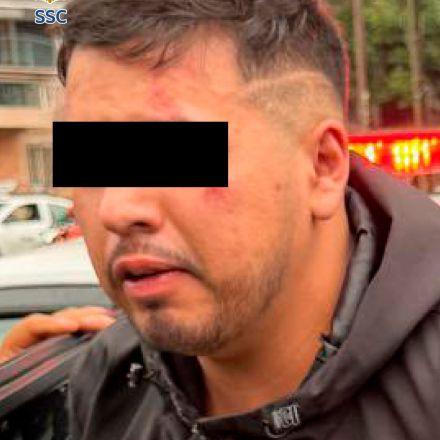 Durante la intervención, dos policías auxiliares resultaron lesionados