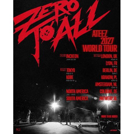 ATEEZ anuncia su tour mundial