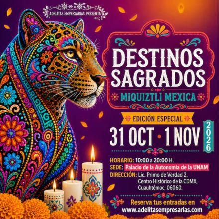 Destinos Sagrados: vive el Día de Muertos con rituales y tradiciones prehispánicas en la UNAM