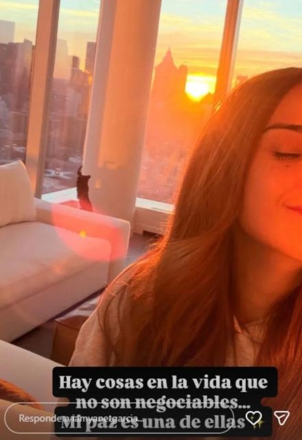 Yanet García mandó un mensaje desde Nueva York a través de su Instagram.