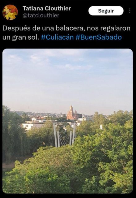 Publicación de Tatiana Clouthier.