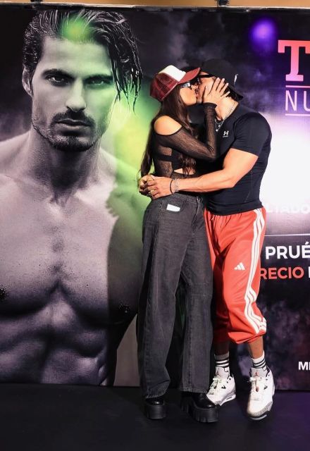 Galilea Montijo e Isaac Moreno.