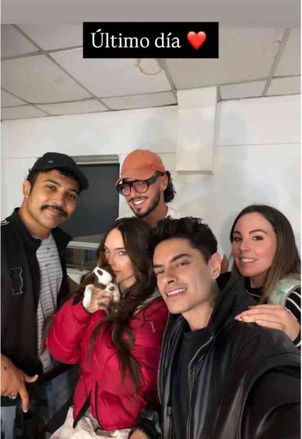 Belinda termina las grabaciones de 'Carlota'