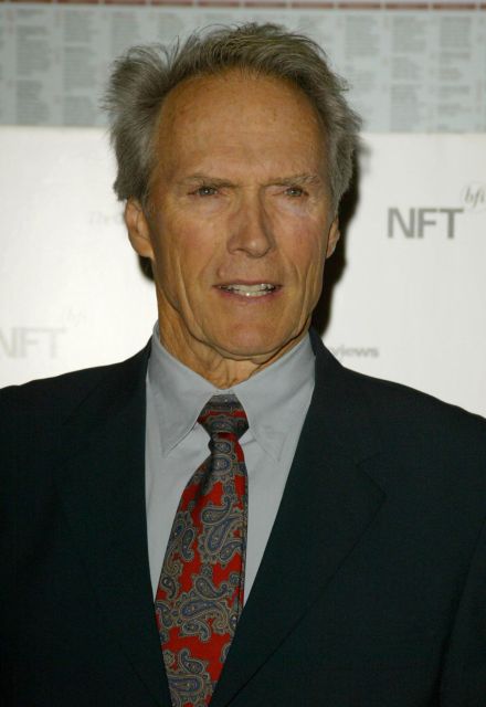 Clint Eastwood at the National Film Theatre in London where he participated in the Guardian Interview, and his latest movie Mystic River was screened, London - 07/10/03