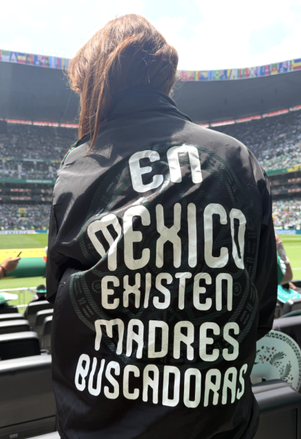Regina Blandón en la inauguración del Mundial.