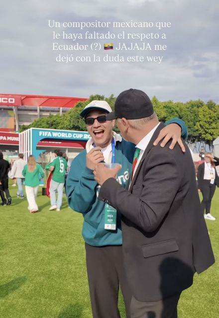 El influencer conocido como Apugol accedió a una zona VIP a un costado del estadio