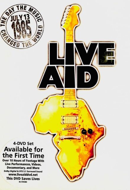 Live Aid reunió a algunas de las mayores estrellas de la música el 13 de julio de 1985 para recaudar fondos contra la hambruna en África.