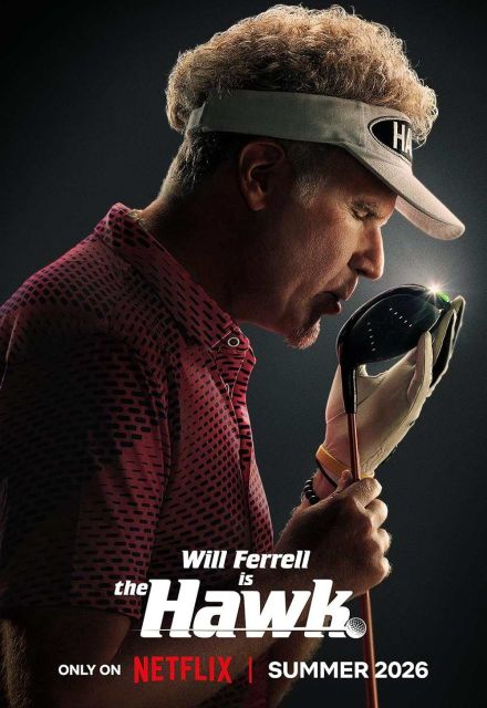 Will Ferrell interpreta a Lonnie “The Hawk” Hawkins, un ex campeón de golf que busca recuperar su gloria en la nueva comedia de Netflix.