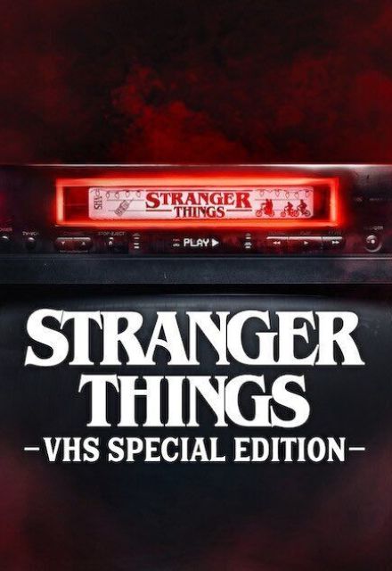 ‘Stranger Things’ en VHS en Netflix.
