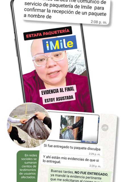 Estos son dos de los testimonios de usuarios que vivieron los abusos por parte de empresas de paquetería.