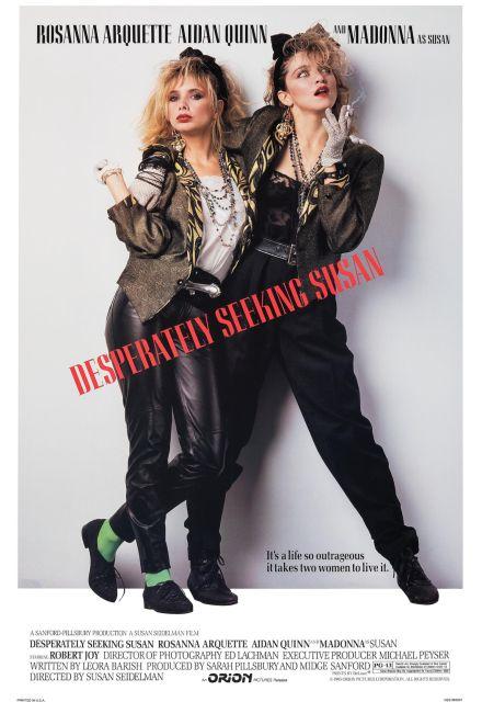 Película "Buscando desesperadamente a Susan"