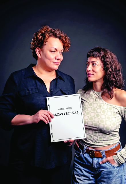 Mónica Jiménez y Mayra Hermosillo. Mataviejitas