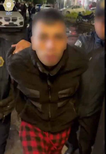 El detenido