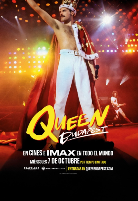 Póster promocional de Queen Budapest