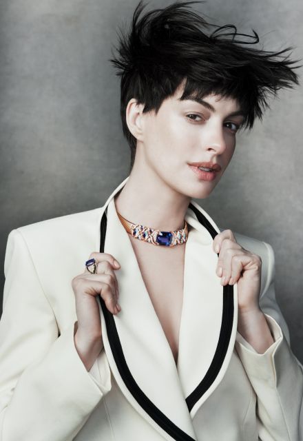 Anne Hathaway hizo recordar su papel en Los Miserables.