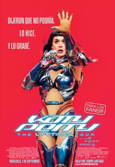 Katy Perry llevará The Lifetimes Tour a los cines en septiembre de 2026.
