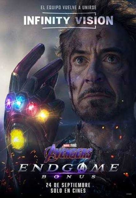 Avengers Endgame vuelve a la cartelera de México con una versión especial.