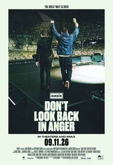 Póster oficial de Oasis: Don't Look Back In Anger