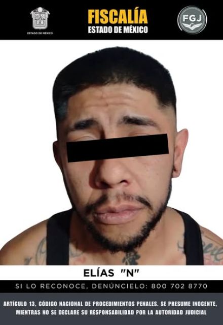 Elías “N” sospechoso del homicidio de Farath Coronel
