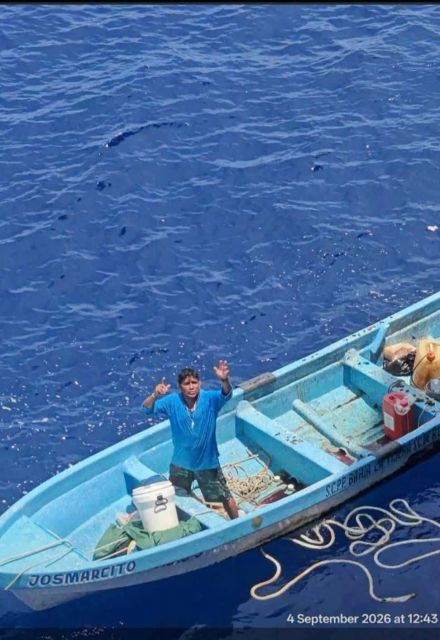 pescador Héctor Márquez