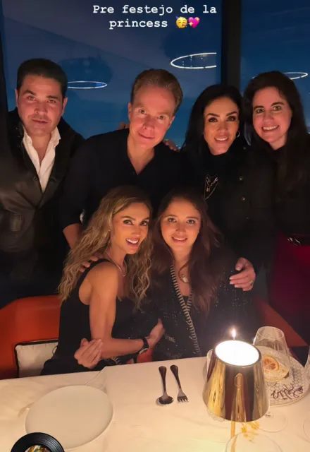 El festejo de cumpleaños de Ana Paula, hija de Marichelo Puente