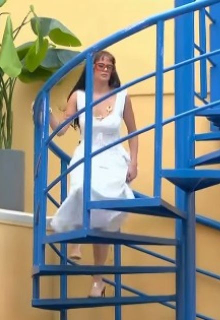 Gala Montes saliendo de La Casa de los Famosos
