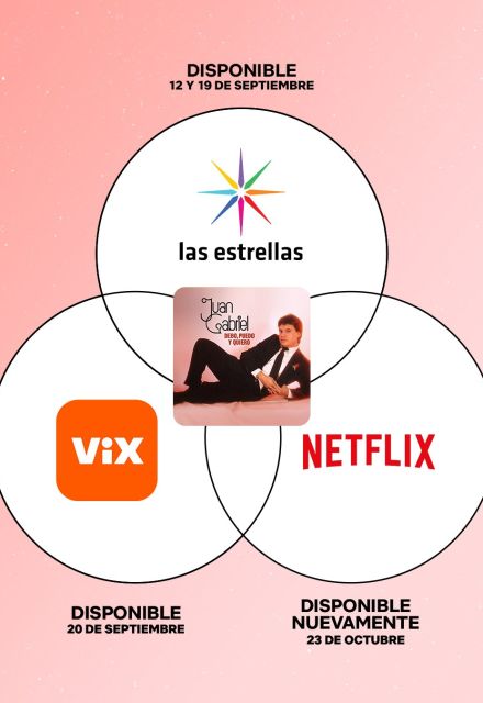 El documental de Juan Gabriel llegará en diferentes fechas.
