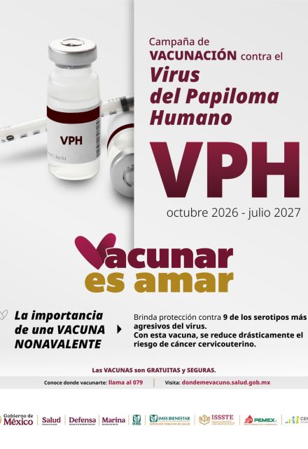 La vacunación contra VPH