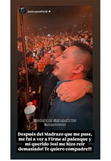 Jorge D'Alessio habla de la fuerte caída que sufrió en el escenario en Pachuca