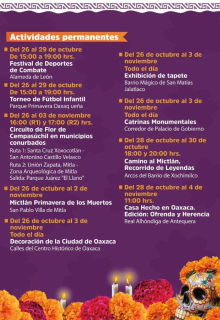“La fiesta más viva de todas” en Oaxaca: cuándo inicia y qué hacer por el Día de Muertos