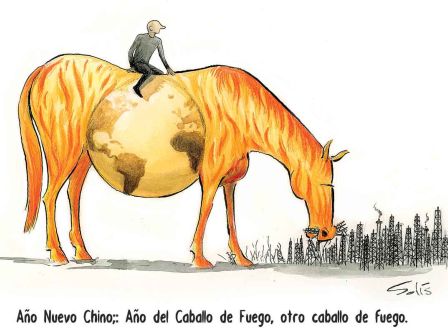 Cartón, Solis, 17 febrero 2026.
