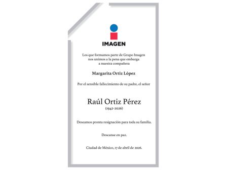 Esquela Raúl Ortiz 18 de Abril del 2026