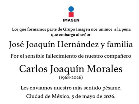 Esquela del 06-05-2026