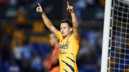 Florian Thauvin marcó su primer gol con la camiseta de Tigres. (Mexsport)
