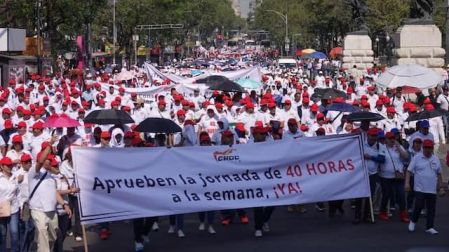  la Canaco CDMX insistió en su demanda a las autoridades para frenar a quienes calificó como “seudo luchadores sociales". Foto: Jorge González