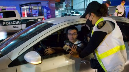 Arranco el operativo Conduce sin Alcohol el cual permanecerá 24 horas del día y hasta el próximo año.